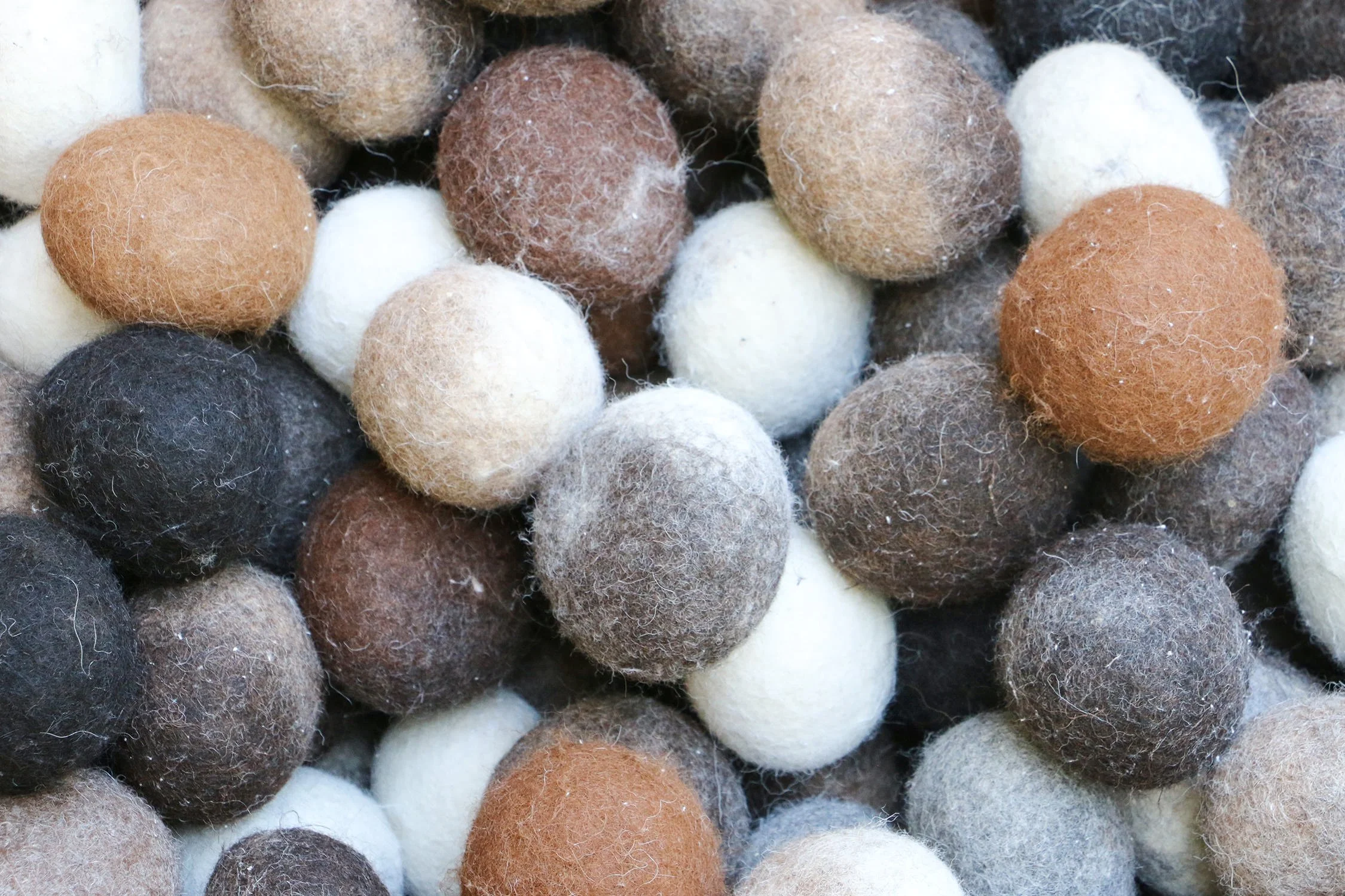Alpaca felted dryer outlet balls